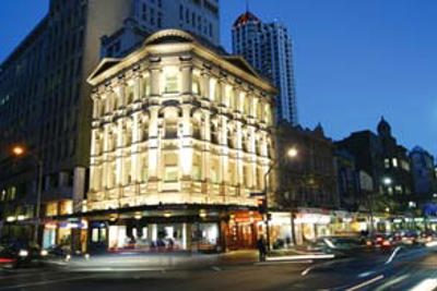 Cbd Intersection Night