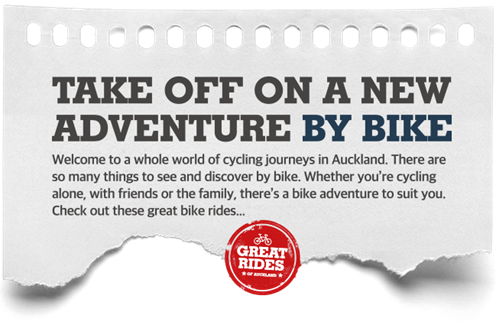 Take off on a new adventure by bike