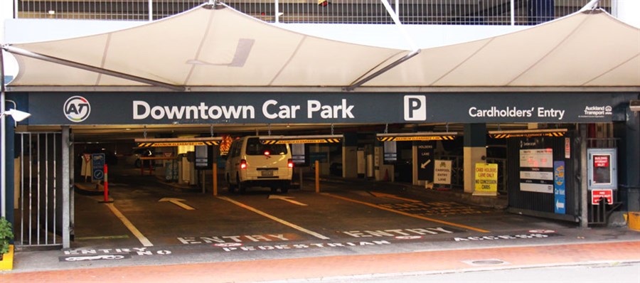 Downtown car park