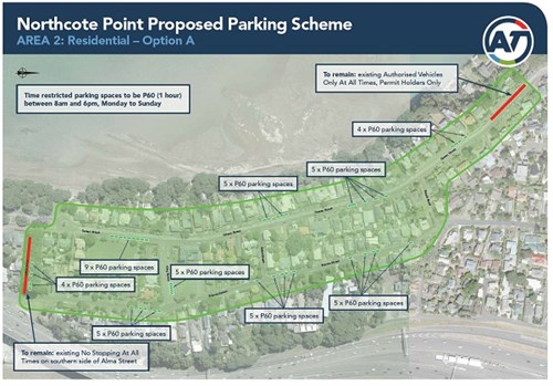 Northcote Point Proposed Parking Scheme Area 2 Optiona Sm