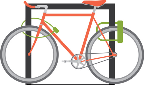 double lock bike