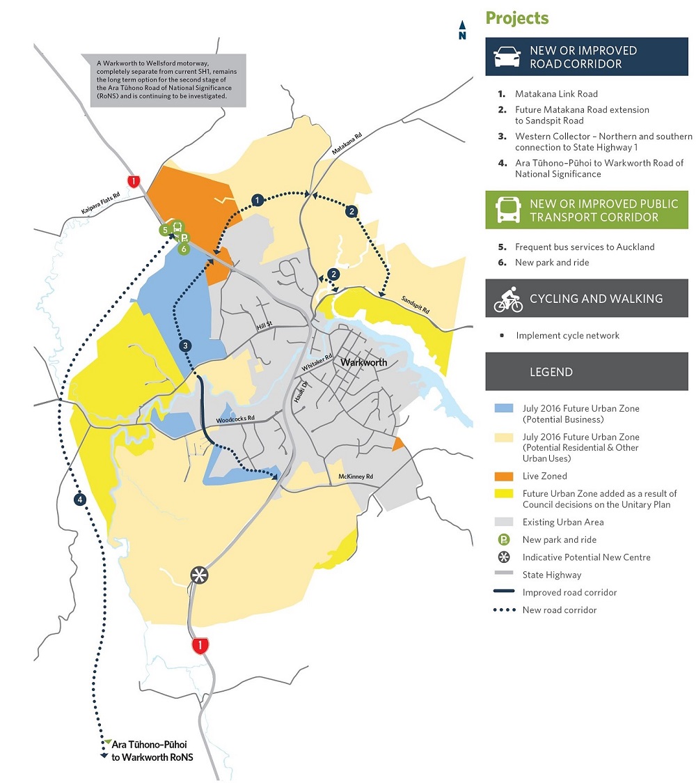 Warkworth future transport network