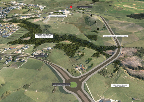 Image of indicative route is a modified version of Option A which the public was consulted on in April 2017.