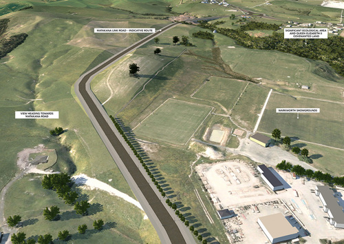 Image of indicative route is a modified version of Option A which the public was consulted on in April 2017.
