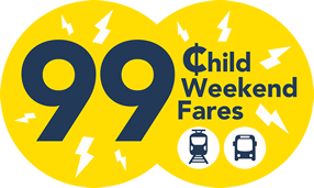 99 cent child weekend fares