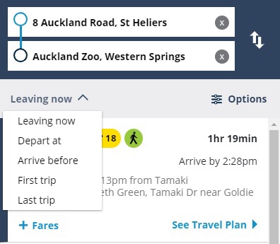 journey planner iom