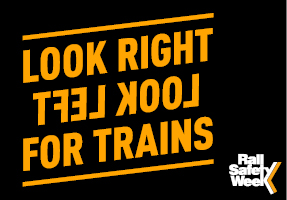 Look Right Look Left For Trains