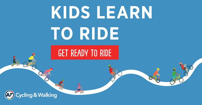 kids learn to ride