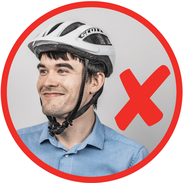 bicycle helmet chin strap