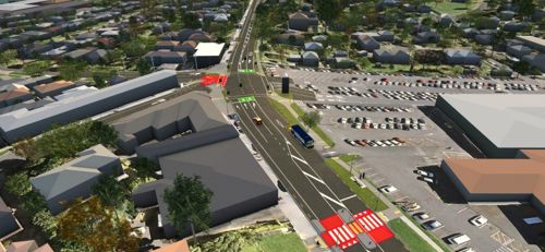 Mt Albert Road near Mt Eden Road