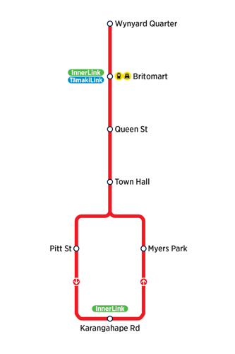 City Link Bus Map