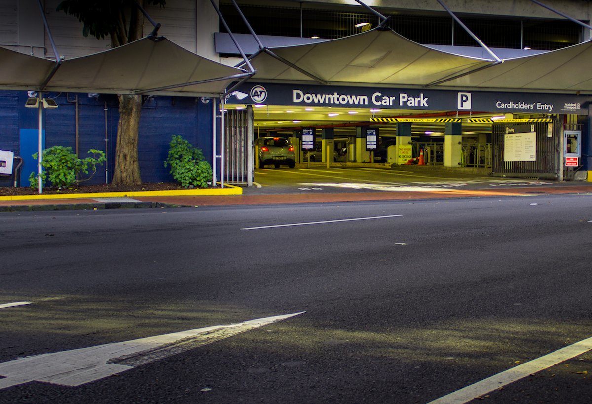 Downtown car park