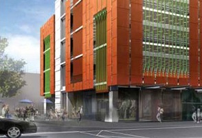 McCrae Way car park building in New Lynn.
