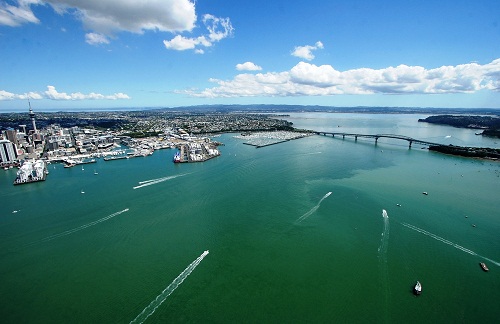Auckland Harbour Depth Chart