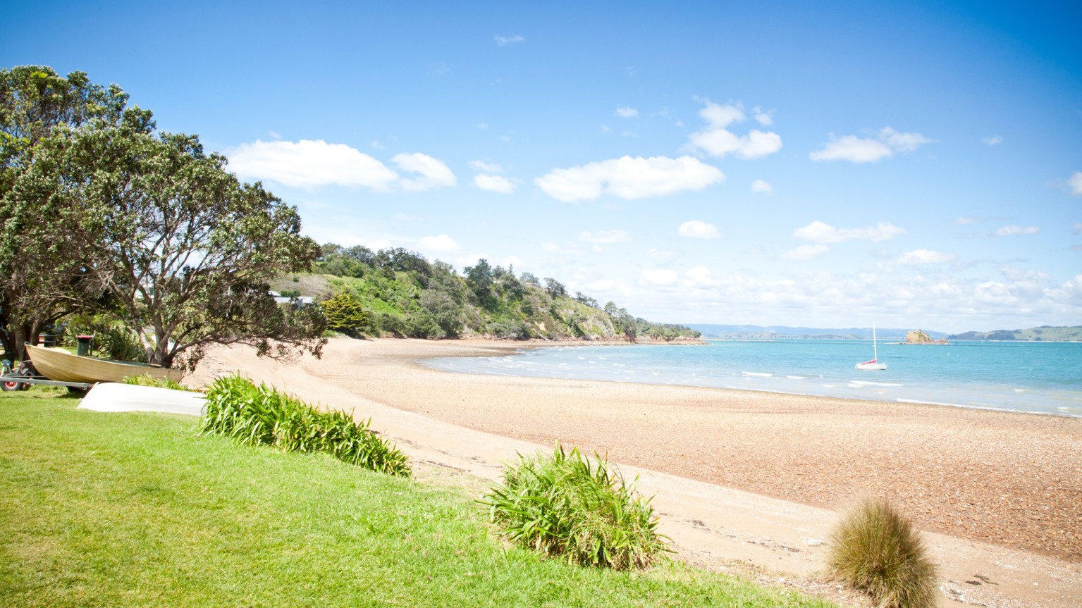 Beach on Waiheke Island.