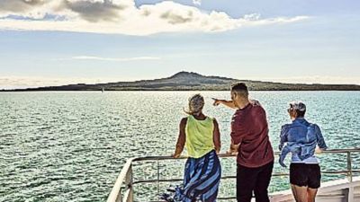 Auckland Transport Ferry Destinations Page Rangitoto Tile