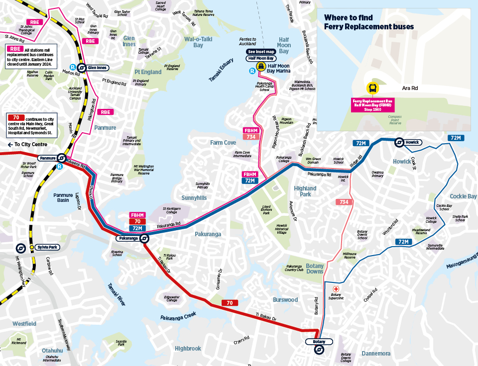 Changes to Auckland's ferry services from 1 October 2023