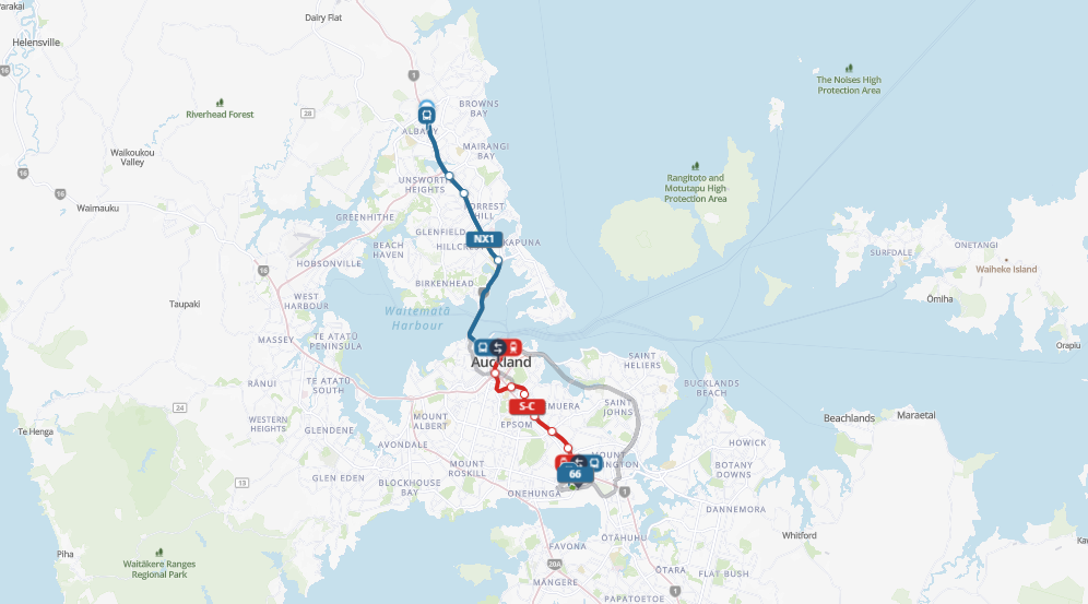 North Shore to Go Media Stadium 