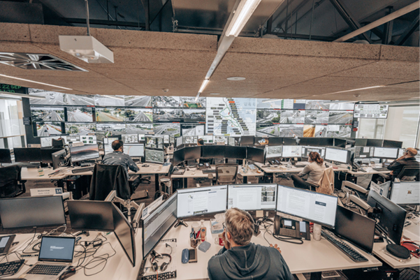 Auckland Transport Operation Centre (ATOC) operates 24/7 to help manage the public transport network in real-time. 