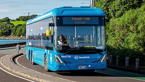 An Auckland Transport bus