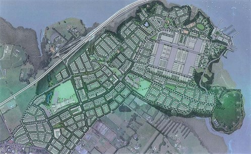 Hobsonville Point map