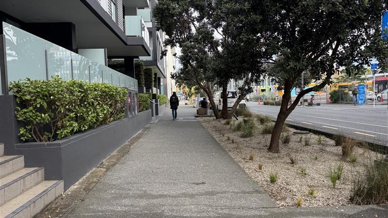 Fanshawe Street footpath