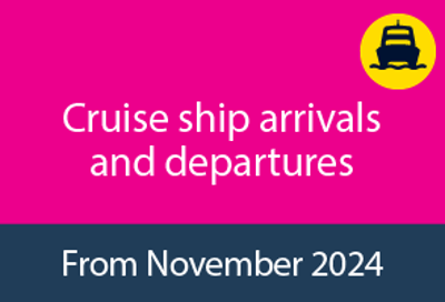 Cruise Ship Arrivals And Departures Webtile