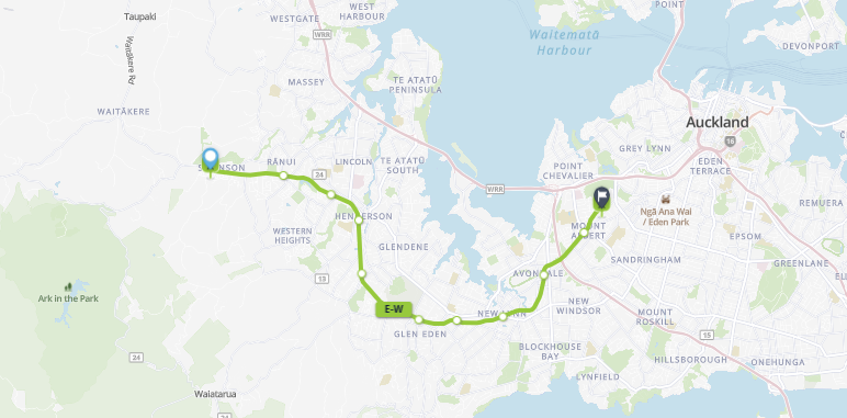 East Auckland to Western Springs Bowl